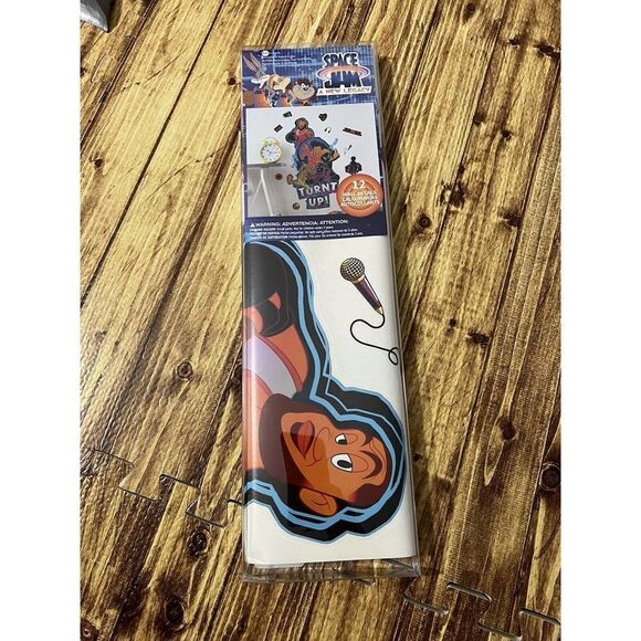 NEW 12 Pc Space Jam A New Legacy Peel & Stick Removable Wall Decals LEBRON JAMES - Picture 1 of 6